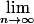 \lim_{n\to\infty}